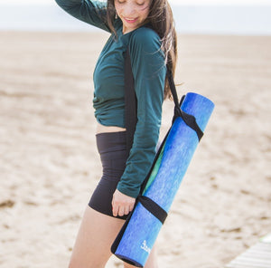 BRAHMA LOTUS - Eco Yoga Mat - Canvasmat