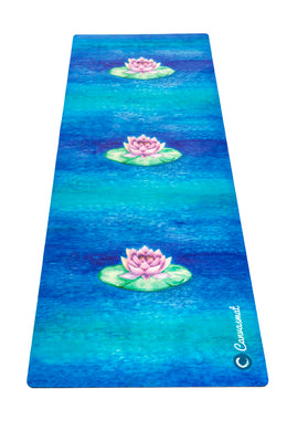 BRAHMA LOTUS - Eco Yoga Mat - Canvasmat