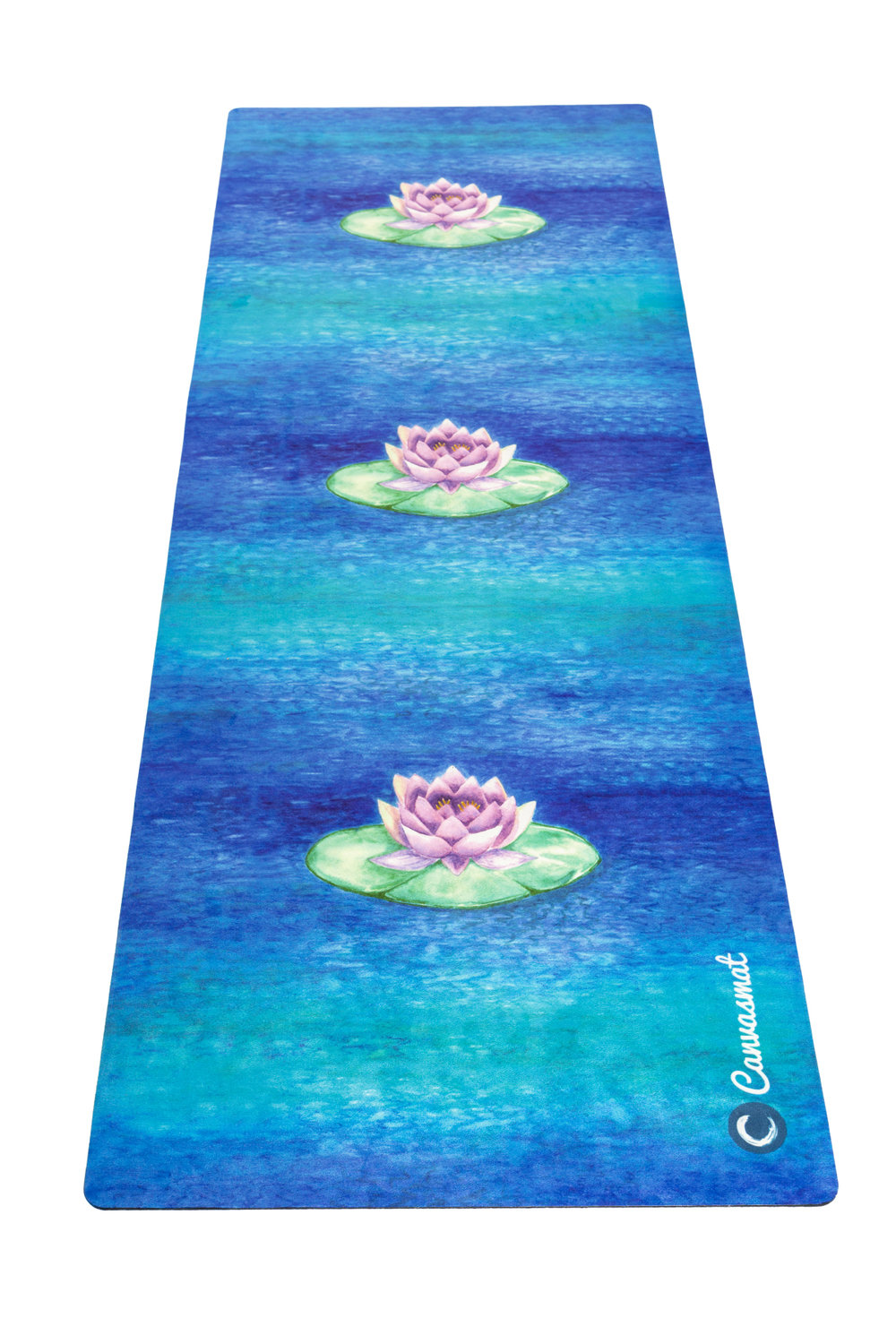 BRAHMA LOTUS - Eco Yoga Mat - Canvasmat