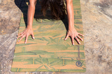 Load image into Gallery viewer, SARASWATI BAMBOO - Natural rubber mat cork surface - Canvasmat