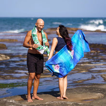 Load image into Gallery viewer, BRAHMA LOTUS - Eco Yoga Towel - Canvasmat