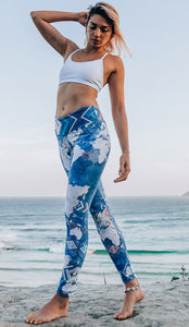 blue yoga pants australia