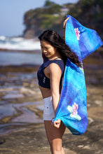 Load image into Gallery viewer, BRAHMA LOTUS - Eco Yoga Towel - Canvasmat