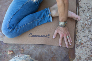 EASY MAT - Natural rubber mat cork surface - Canvasmat