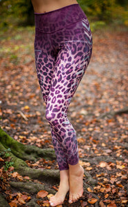purple patterned leggings australia
